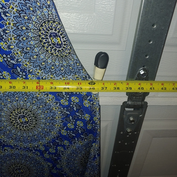 Palazzo pants 3XL blue flower print - Picture 7 of 7